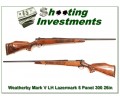 [SOLD] Weatherby Mark V LH Lazermark 5 Panel 26in 300 as new